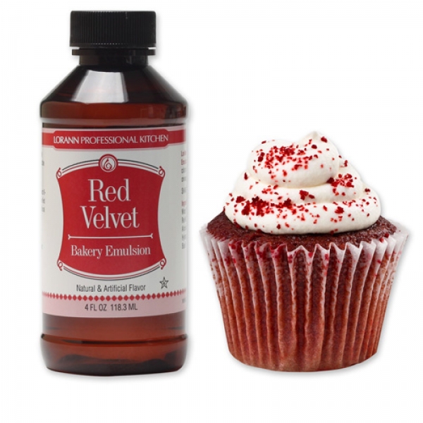 Red Velvet Cake Backen 928 1 LorAnn Oils Backaromen Red Velvet für Cupcakes Back Emulsion, 118,3 ml