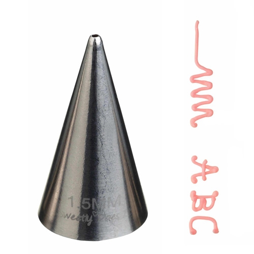 Spritztuelle Mittelgross 811 KitchenCraft KitchenCraft Mittelgroße Spritztülle - Fein 1,5mm