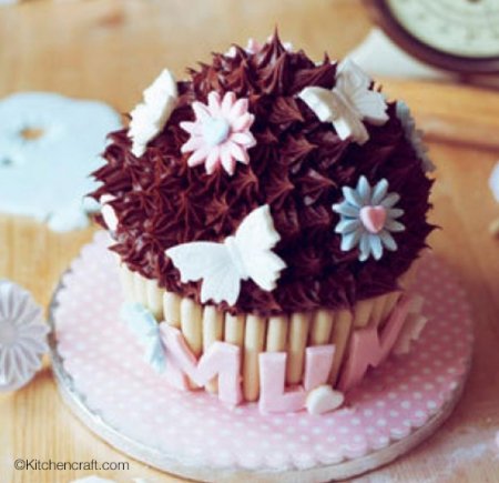Riesen-Cupcake