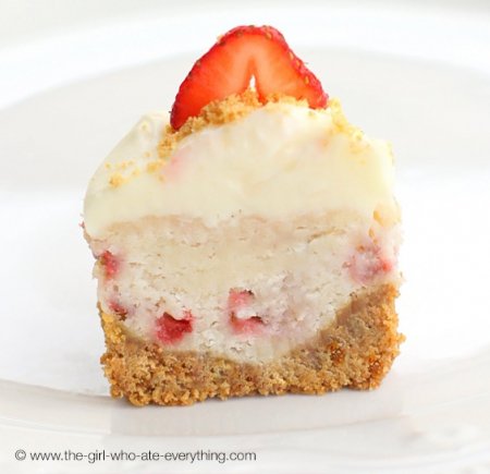 Erdbeer - Cheesecake Cupcakes