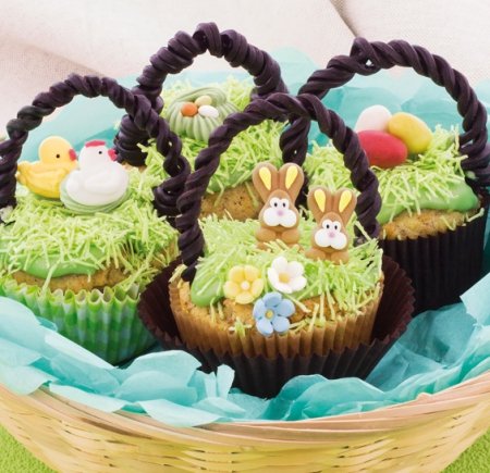 Osternest Cupcakes
