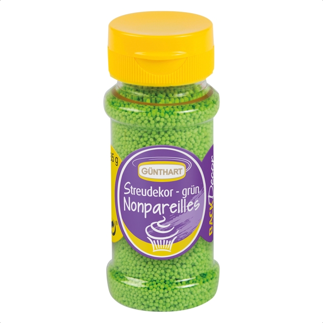 BackDecor Streudekor Nonpareilles grün, 85g 