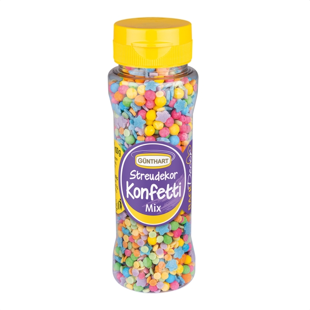 BackDecor Streudekor Konfetti-Mix, 100 g 