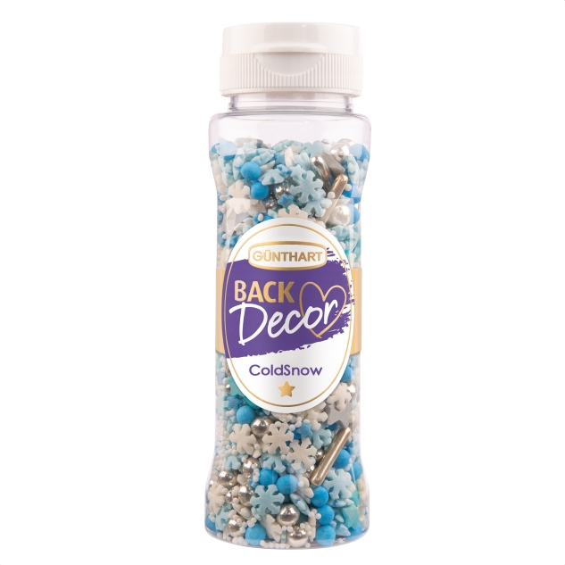 BackDecor Premium Streuselmix Cold Snow, 100 g 