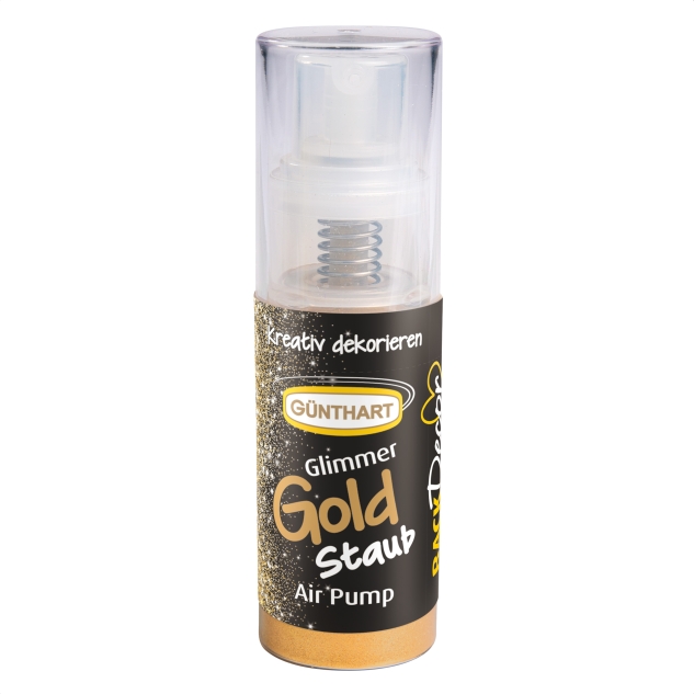 BackDecor Pumpspray Glimmer Gold Staub, 10 g 