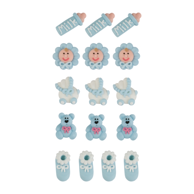 Zuckerfiguren für Taufe & Babyparty 