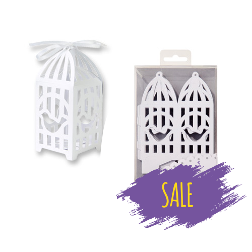 10 Geschenkboxen Vogelkäfig 