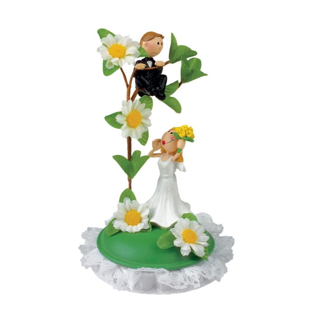Lustiges Brautpaar für Hochzeitstorten 
