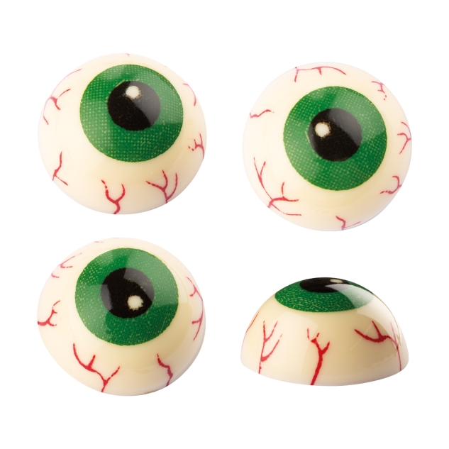Günthart 80 Monster Augen, weiße Schokolade 