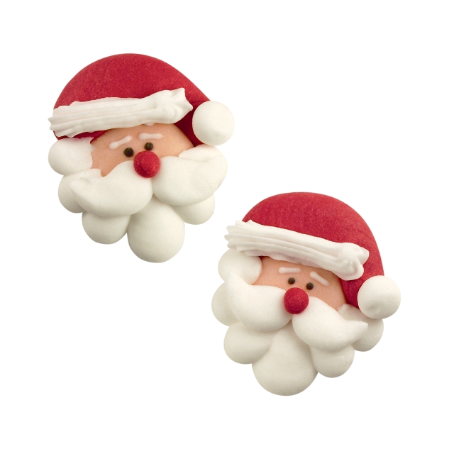 48 Nikolaus Gesicht aus Zucker 