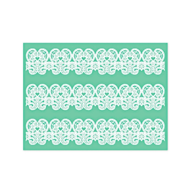 Magic Decor Silikonmatte Herzen 