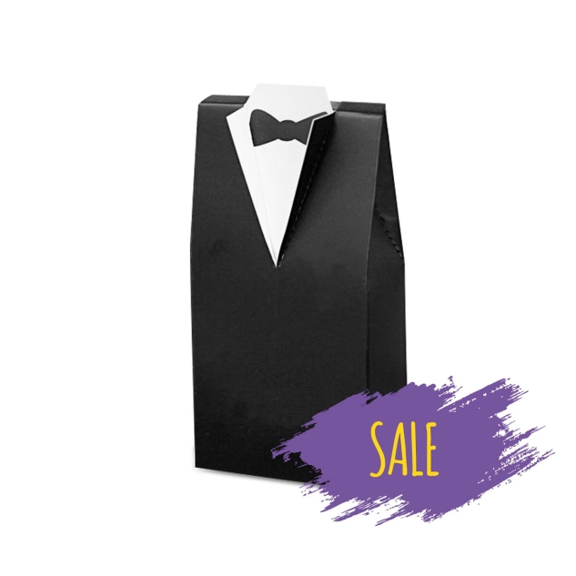 10 Geschenkboxen Hochzeit - Bräutigam 