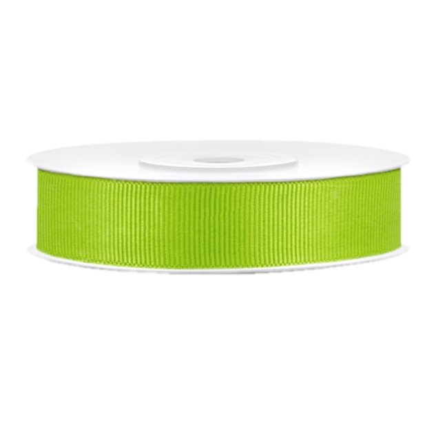 Ripsband apfelgrün B:15mm / L: 25m 