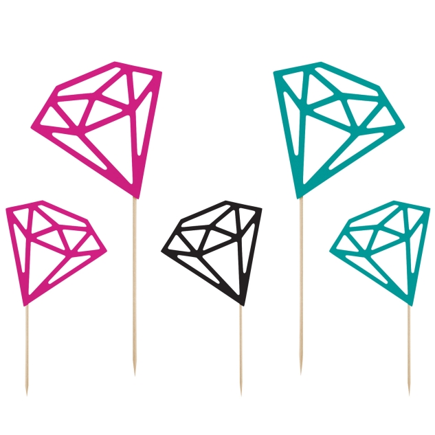 Cake Topper Diamanten 