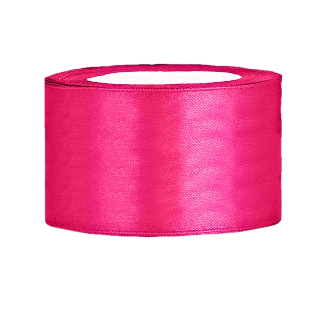 Satinband pink B:38mm, L:25m 