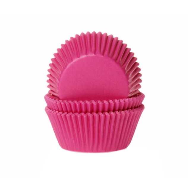 50 Muffinförmchen, pink 