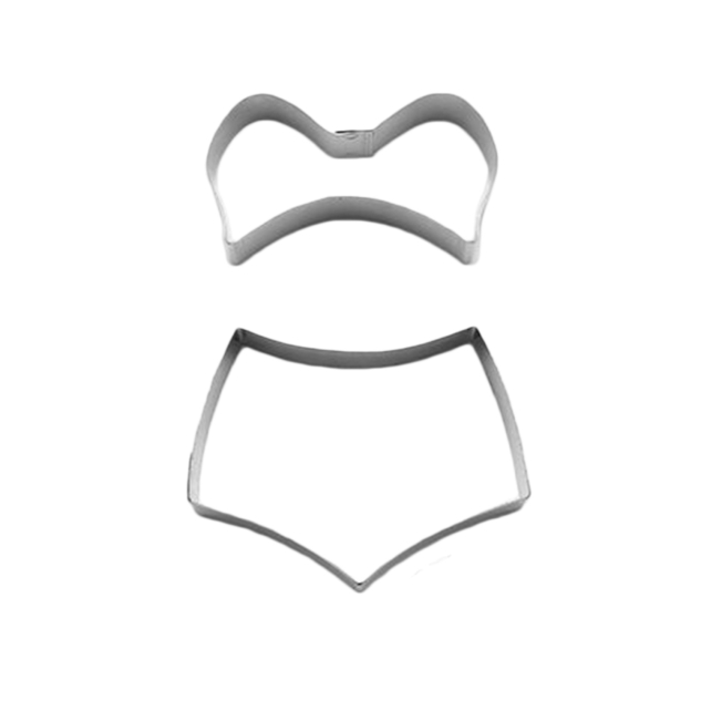 1 Keks - Ausstecher Retro Bikini 