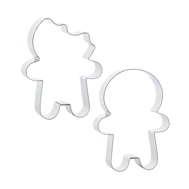 1 Keks - Ausstecher Set, Lebkuchenmann 