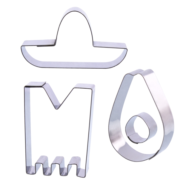 1 Keksausstecher Set Mexiko 