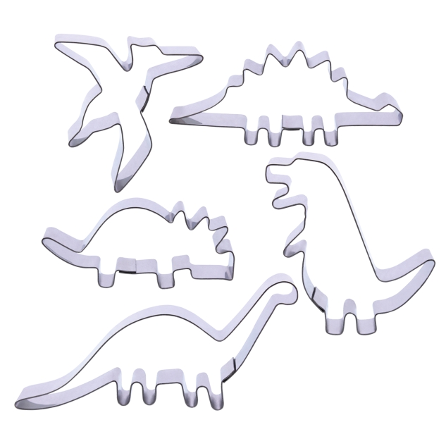 1 Keksausstecher Set Dinos 