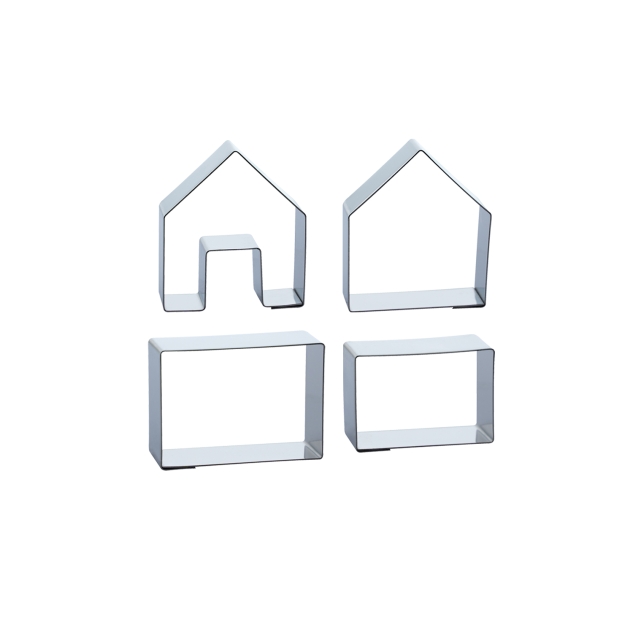 1 Keksausstecher Set Haus 