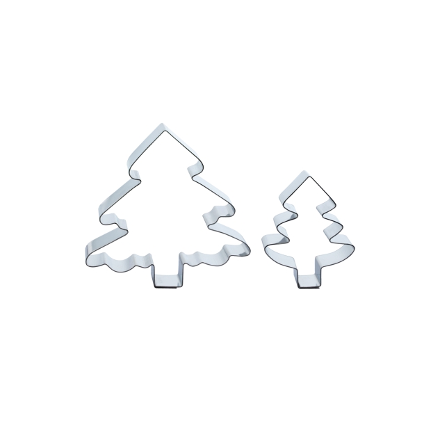1 Keksausstecher Set Tannenbaum 