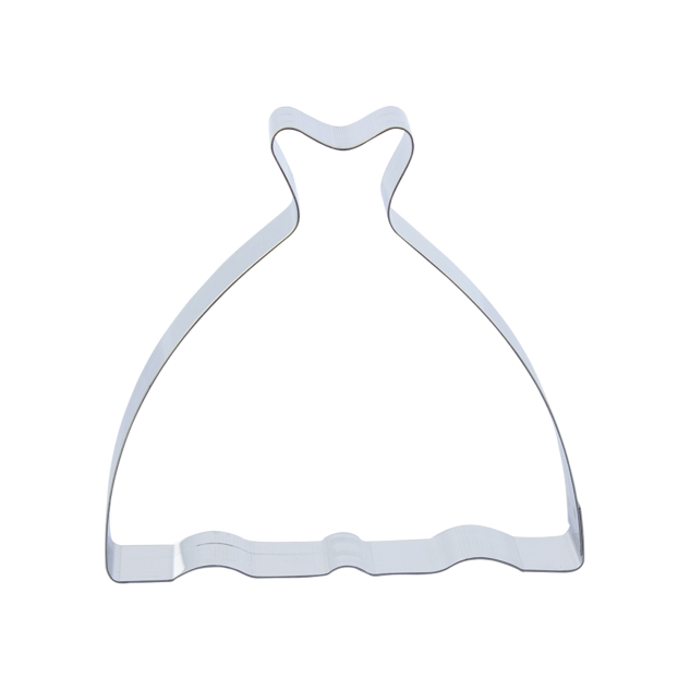 1 Keksausstecher Hochzeitskleid / Ballkleid 