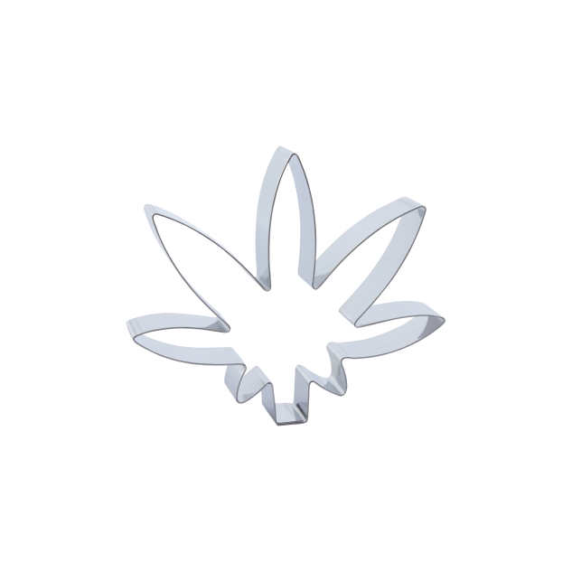 1 Keks - Ausstecher Hanf Blatt / Marihuana Blatt 