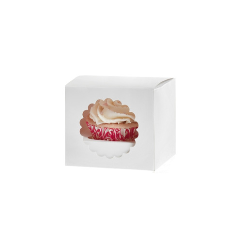 1er Cupcake Box, weiß 