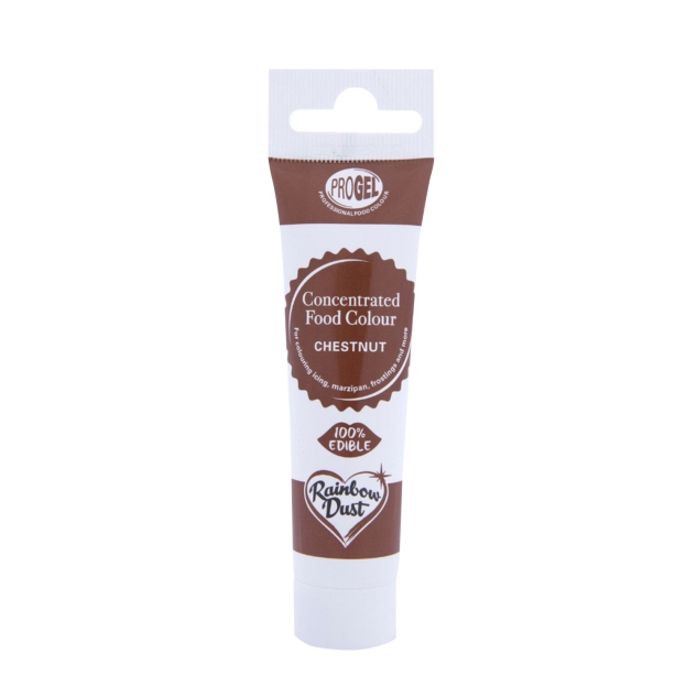 Lebensmittelfarbe Gel - Haselnuss 