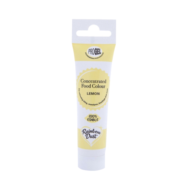 Lebensmittelfarbe Gel - Zitronengelb 