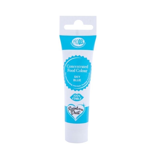 Lebensmittelfarbe Gel - Himmelblau 