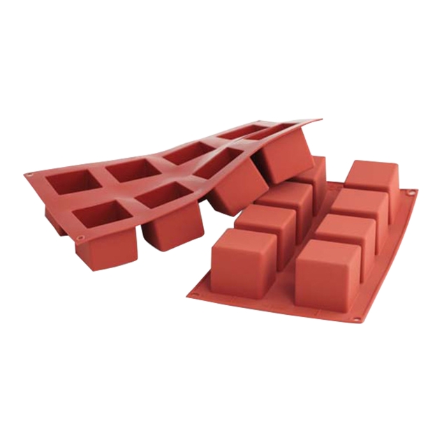 Silikonform Quadrat 