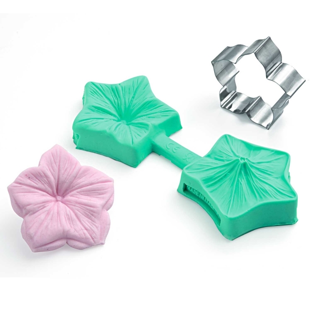 Fondant Blütenpaste Modellierform Trichterwinde Blume 