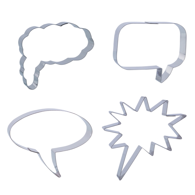 1 Ausstecher-Set Comic 