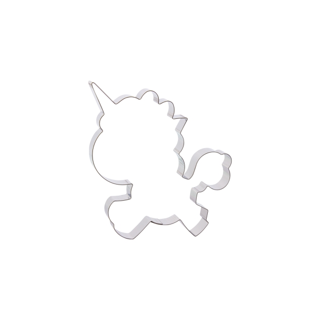 1 Keksausstecher Einhorn, groß 