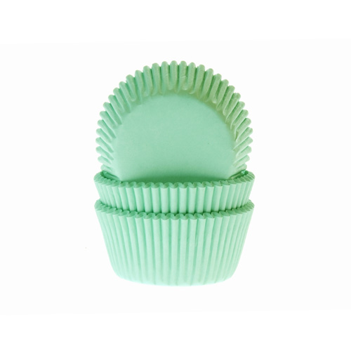 50 Muffinförmchen, mintgrün 