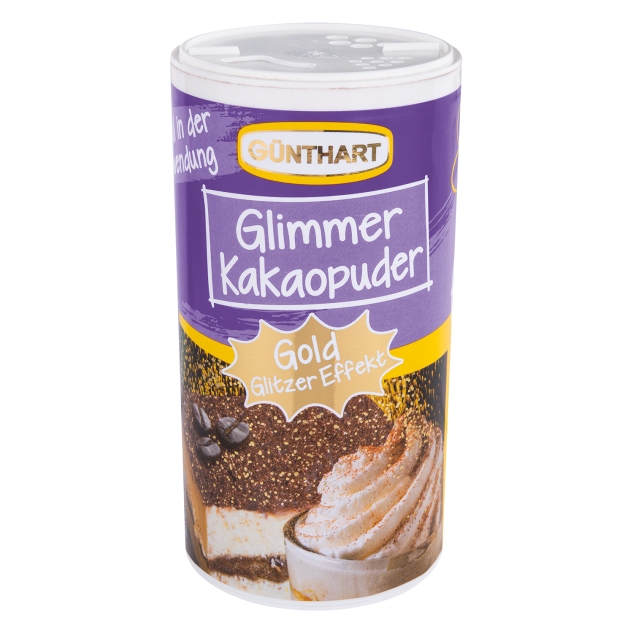 BackDecor Gold Glimmer Puder Kakao, 100g 