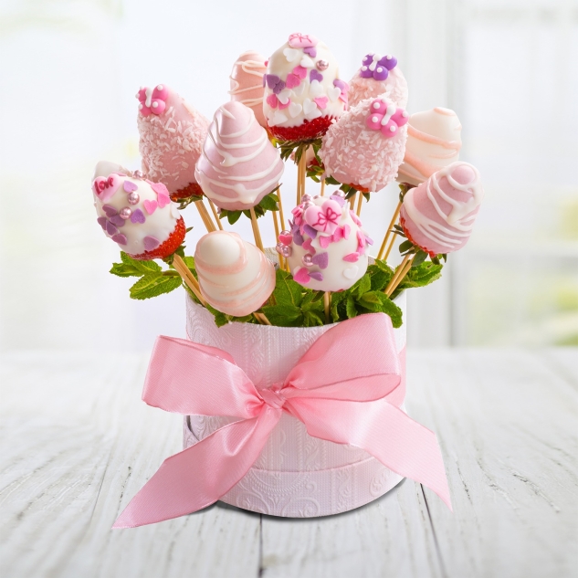 BackDecor 12 Pastell Schmetterlinge aus Zucker 