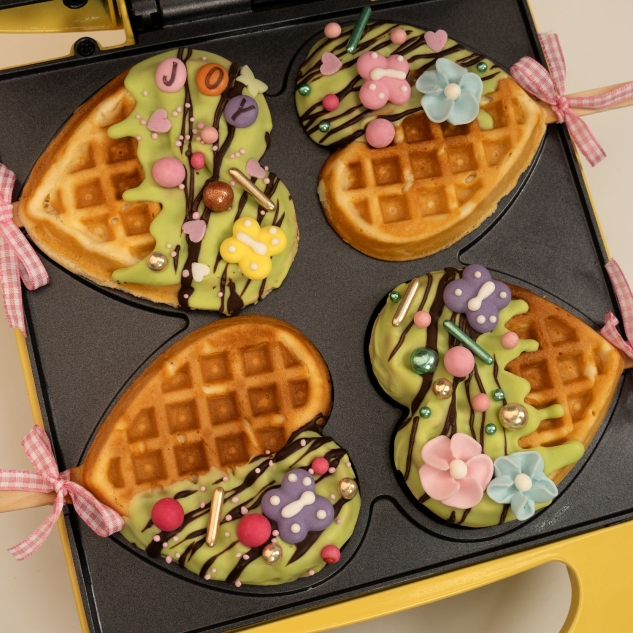 BackDecor 15 Pastell Blumen aus Zucker 