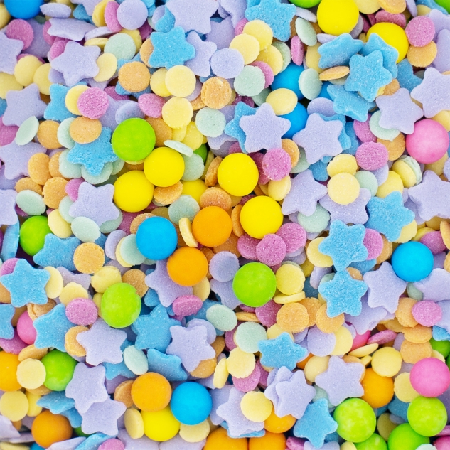BackDecor Streudekor Konfetti-Mix, VKE mit (5x100 g) 