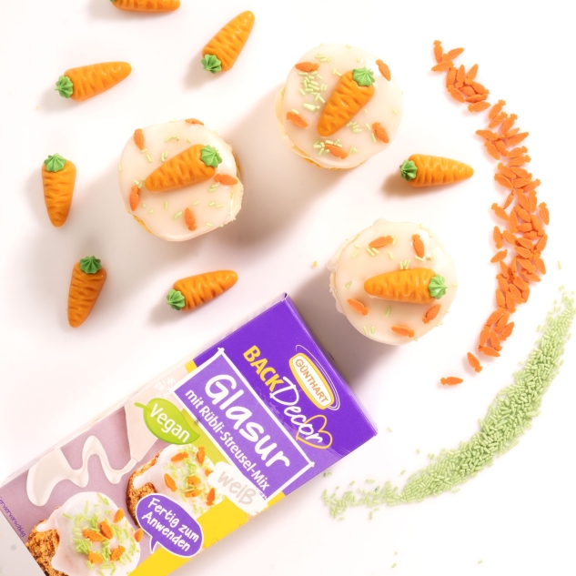 12 Stück Marzipan Rübli VEGAN 