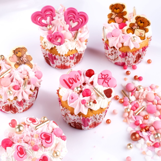 BackDecor Süße Teddies aus weißer Kuvertüre 