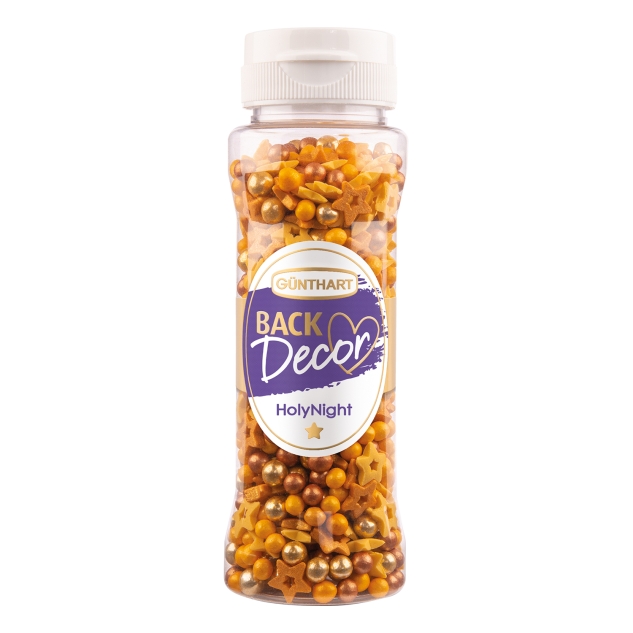 BackDecor 5 Stück Premium Streuselmix Holy Night 