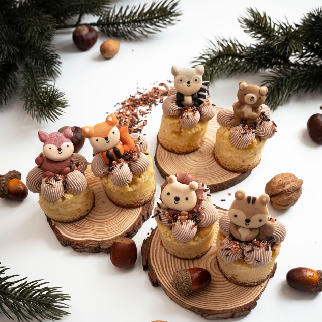 3er Set Tierfiguren zu dem Thema Farm, Safari und Wald Tiere 