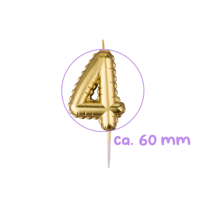BackDecor Premium Kerze 4 