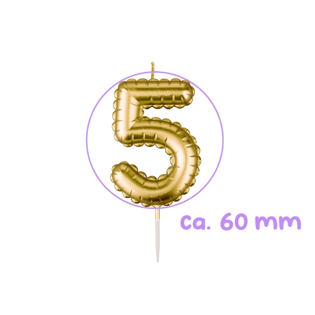 BackDecor Premium Kerze 5 