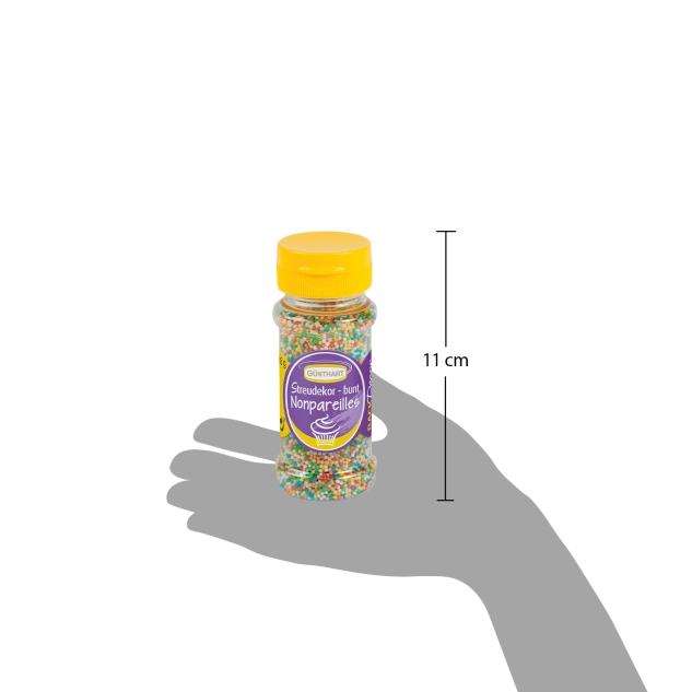 BackDecor Streudekor Nonpareilles bunt, 85g 