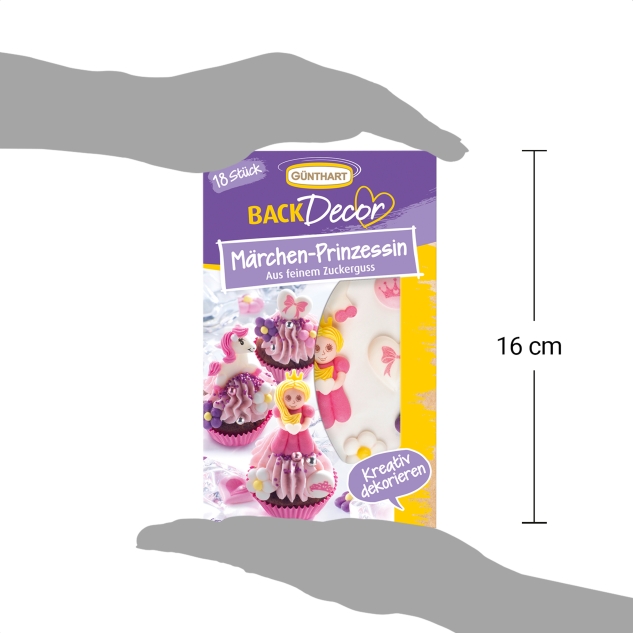 BackDecor 18 Märchen-Prinzessin aus Zucker 
