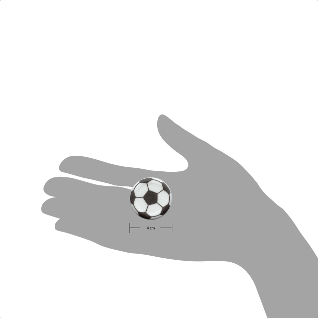100 Dekor Kleinteile, Fussball 